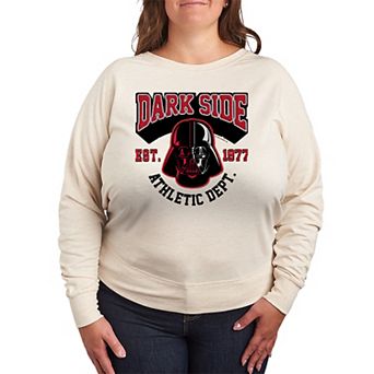 Plus Size Star Wars Dark Side French Terry Long Sleeve Tee