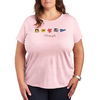 Plus Size Gilmore Girls Icon Collage Graphic Tee