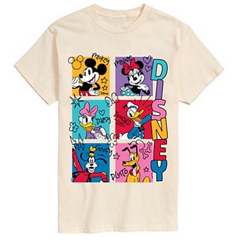 Men's Disney Mickey Mouse & Friends Yearbook Photos Graphic Tee