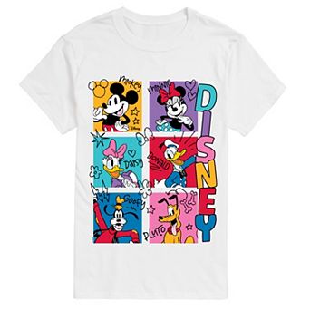 Men's Disney Mickey Mouse & Friends Yearbook Photos Graphic Tee