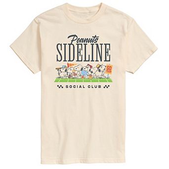 Men's Peanuts Sideline Social Club Graphic Tee