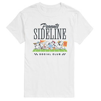 Men's Peanuts Sideline Social Club Graphic Tee