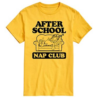 Men's Garfield After School Nap Club Graphic Tee