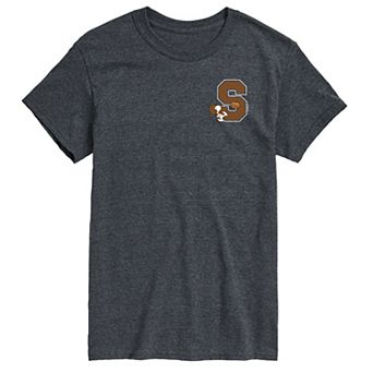 Men's Peanut Snoopy Collegiate Football Graphic Tee