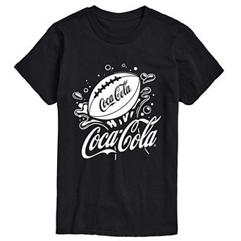 Men's Coca-Cola Football Splash Graphic Tee