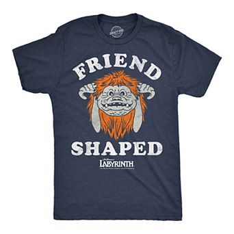 Mens Funny T Shirts Friend Shaped Ludo Jim Henson's Labyrinth Movie Tee For Men