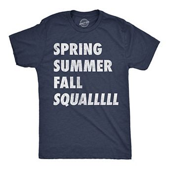 Mens Funny T Shirts Spring Summer Fall Squall Sarcastic Graphic Novelty Tee for Men