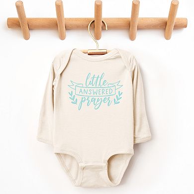 Little Answered Prayer - Baby Long Sleeve Bodysuit