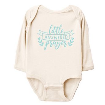 Little Answered Prayer - Baby Long Sleeve Bodysuit