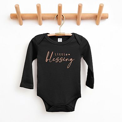Little Blessing Heart - Baby Long Sleeve Bodysuit