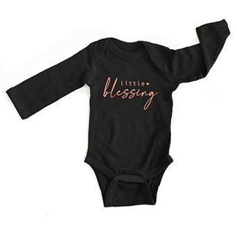 Little Blessing Heart - Baby Long Sleeve Bodysuit