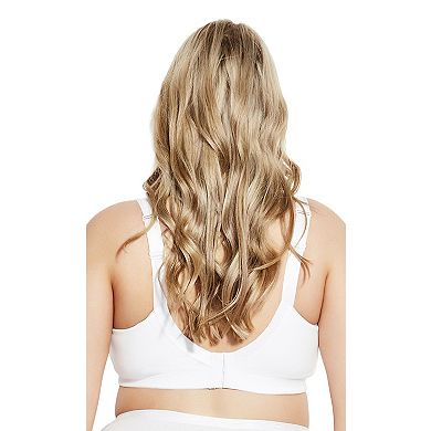 Avenue Women's Comfort Cotton Wire Free Lace Bra