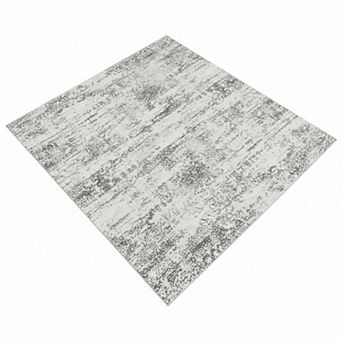 8x10 Washable Area Rug Modern Abstract Soft Non-slip Stain Resistant Indoor Carpet for Living Room