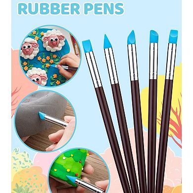 20 Piece Clay Sculpting Tools Kit Dotting Carving Pottery Set