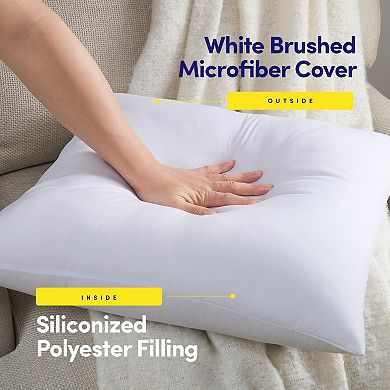 18X18 Pillow Inserts -Throw Pillow Set -Cushion Inserts for Decorative Throw Pillows Covers -4 Pack