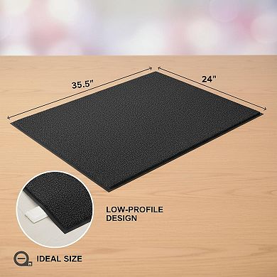 Dirt Trapping Non-slip Machine Washable Front Doormat Super Absorbent for Muddy Shoes Paws