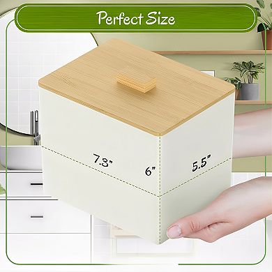 KSIZUIS Feminine Care Organizer - Tampon & Pad Holder for Bathroom Storage