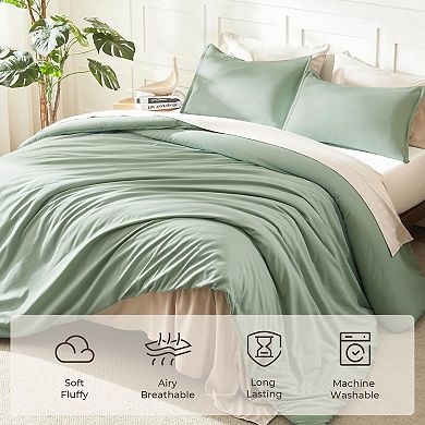 Comforter Full Size Set,3 Pieces Lightweight Bed Set, Soft All Season Down Alternative Quilt Blanket