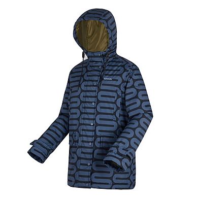 Regatta Womens/Ladies Orla Kiely Wiggle Mid Length Waterproof Jacket