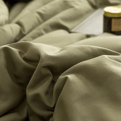 King Comforter Set , 3pcs (1 Boho Olive Cal King Comforter & 2 Pillowcases), All Season Bedding