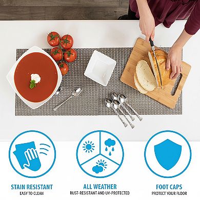 4ft Adjustable Height Folding Table, Commercial Grade for Multi-Purpose Use