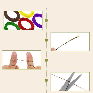 Cord Braided Rope Polyester for Sewing Crafts Gift 1Pc