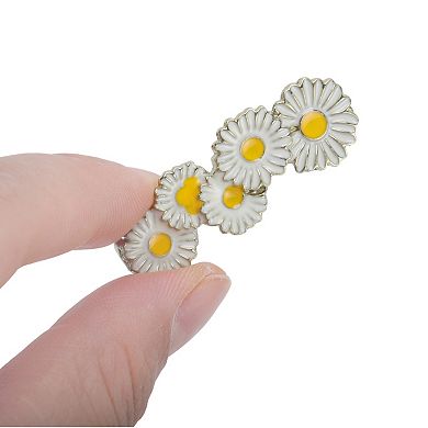 Chrysanthemums Shoelace Charms 2 Pcs