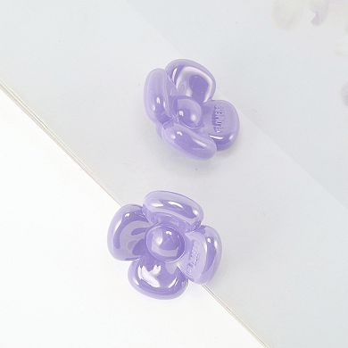 Bright Colors Floral Shoelace Charms 1 Pair