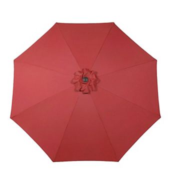 Aoodor Outdoor Patio Umbrella Replacement Canopy for 10 ft 8 Ribs Table Umbrella