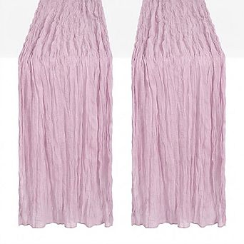 Cheesecloth Table Runner Gauze Sheer Soft Fabric 2 Pack