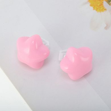 Chubby Star Shoelace Charms 1 Pair