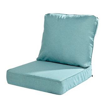 Aoodor 24 x 24 Inch Outdoor Seat Cushion, Water-Resistant & Fade Resistant Deep Seat