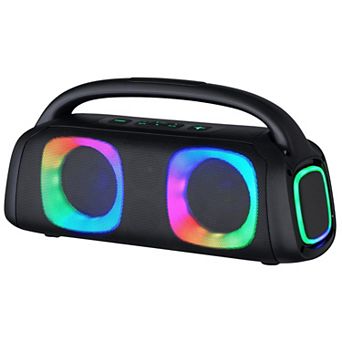 IQ Sound Portable Bluetooth Speaker with RGB Lights