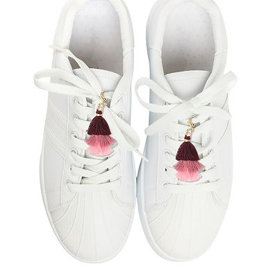 Three-Layer Tassel Shoelace Charms 1 Pair