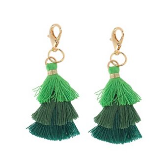 Three-Layer Tassel Shoelace Charms 1 Pair