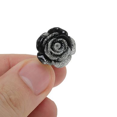 Rose Flower Shoelace Charms 1 Pair