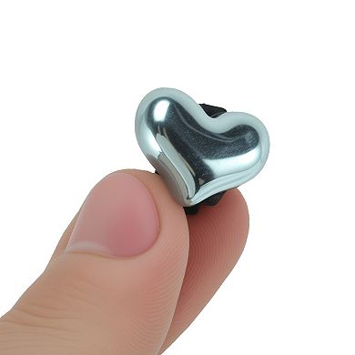 Flat Heart Shoelace Charms 1 Pair