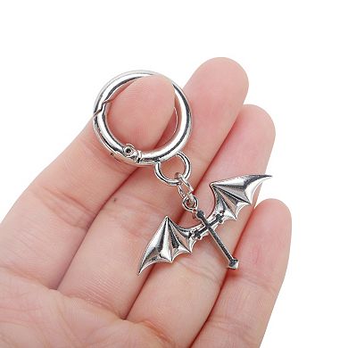 Winged Cross Shoelace Charms 2 Pcs