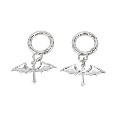 Winged Cross Shoelace Charms 2 Pcs