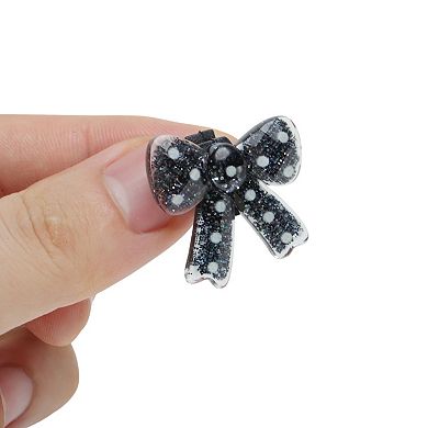 Base Transparent Bow Shoelace Charms 1 Pair