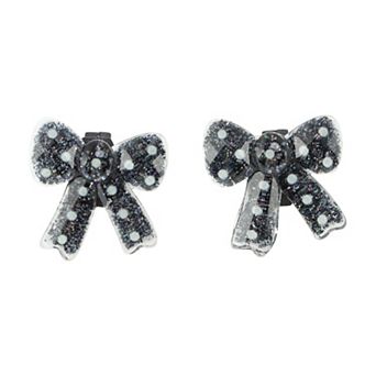 Base Transparent Bow Shoelace Charms 1 Pair