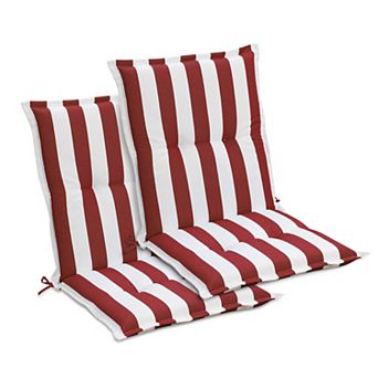 Aoodor Outdoor Tufted Chair Cushions Set of 2 for Patio Dining Chairs, 39 x 20 x 2.4 Inch