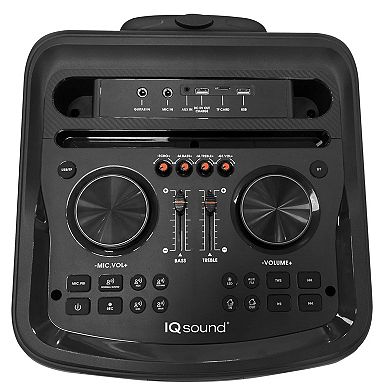 IQ Sound CYBER FLEX12 12-Inch Portable Bluetooth Party Speaker