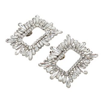 Shoe Accessories Silver Tone 2 pc