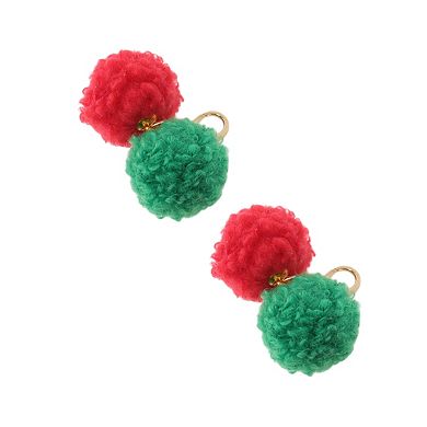 Fluffy Ball Shoelace Charms 1 Pair