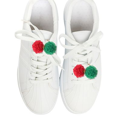 Fluffy Ball Shoelace Charms 1 Pair