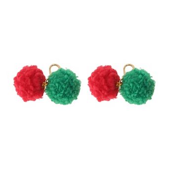 Fluffy Ball Shoelace Charms 1 Pair