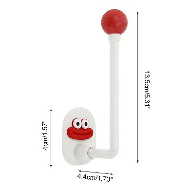 Adhesive Cartoon Long Headband Holder Organizer 3 Pcs