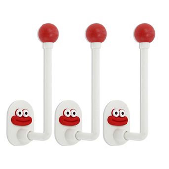 Adhesive Cartoon Long Headband Holder Organizer 3 pc