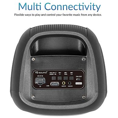 IQ Sound 2x4-Inch High Efficiency Bluetooth Speaker System